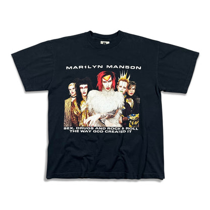 1990s Vintage Marilyn Manson "Rock Is Dead" Shirt