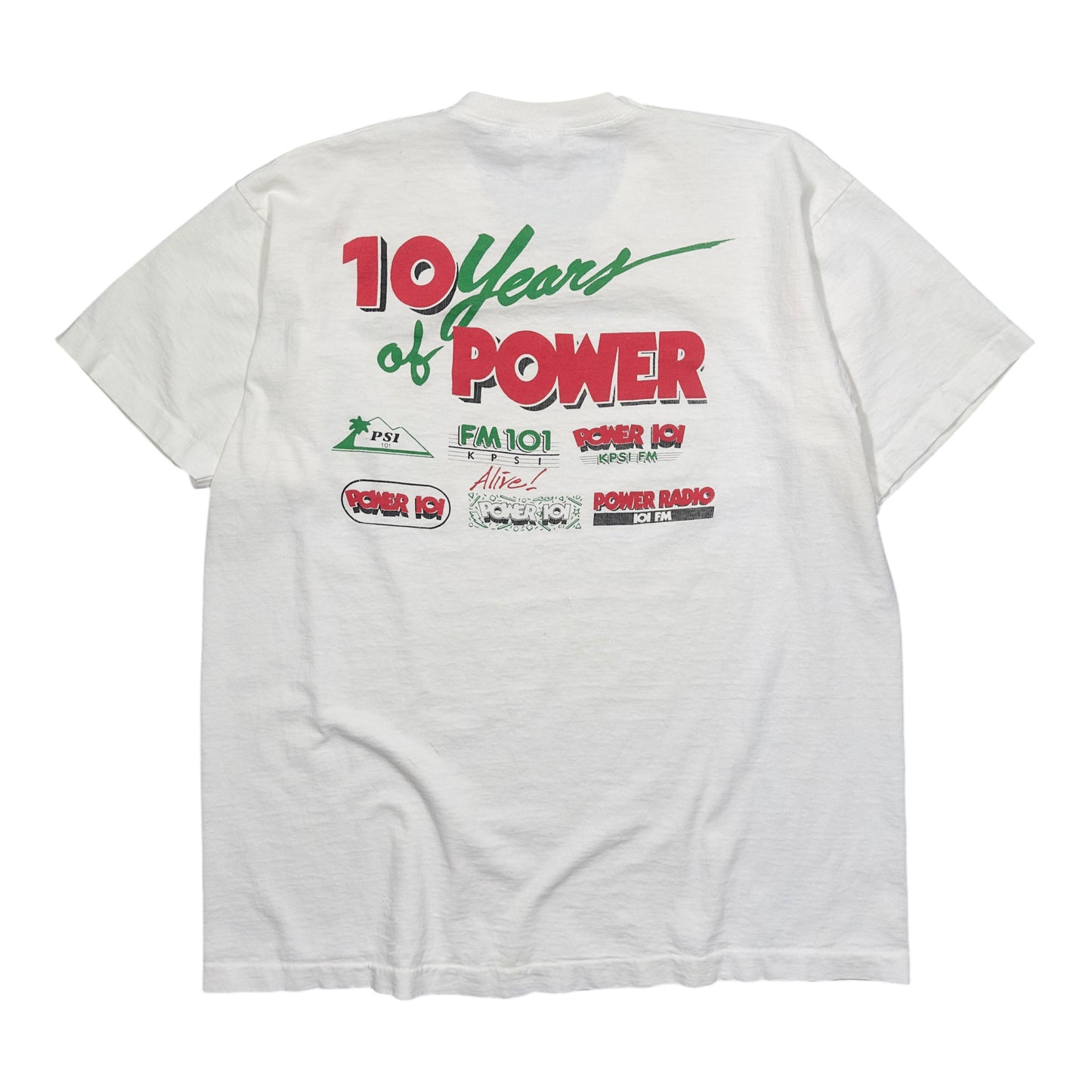 1990s Vintage Power Radio Shirt